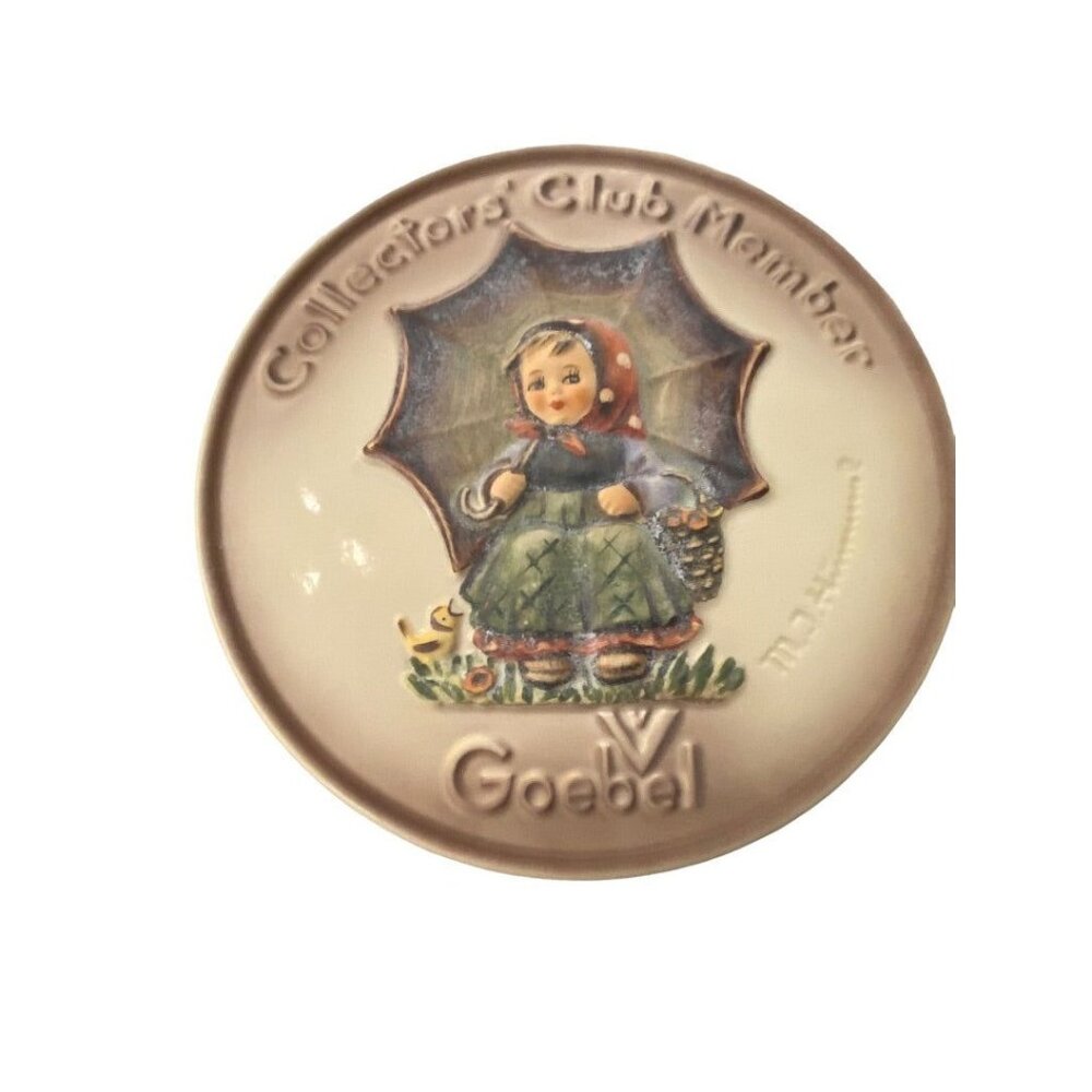 Goebel Collectors Club Member Plate Special Edition No 2 Hum690 1978‎